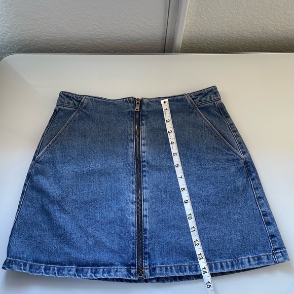 Zara Denim Jean Trafaluc Denim Skirt - Picture 7 of 9